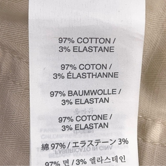 Size 2 J Crew Beige Shorts Neutral Cotton Blend Pockets Outdoor Womens - Picture 8 of 9